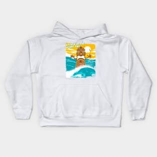 ATTACK OF THE GIANT TIKI Kids Hoodie